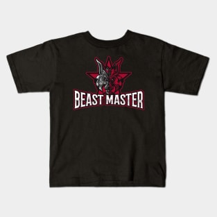 Cool DnD Beast Master Ranger Wolf - RPG Gamer Gifts Kids T-Shirt